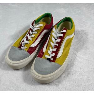 Vans Style 36 Sunshine Old Skool Color Block Multicolor Sneakers Women's 7.5